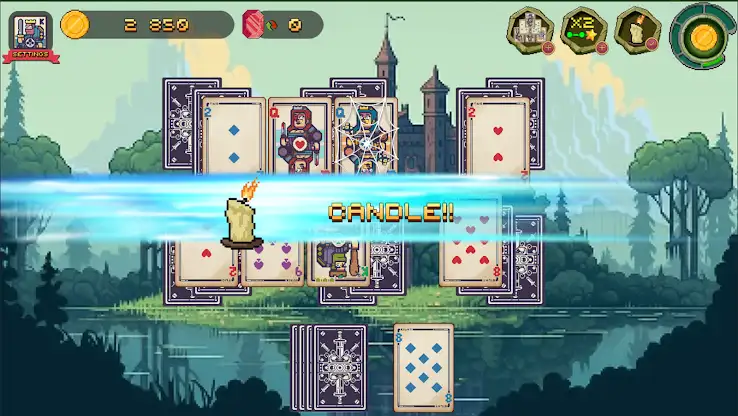Solitaire War of Kings screenshot 3