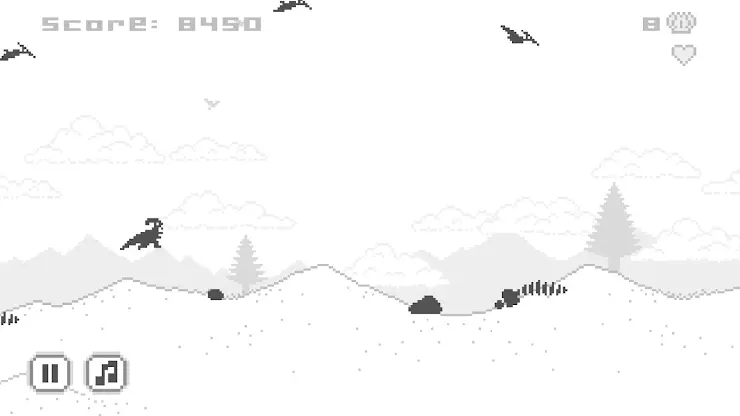 Dino Jump Deluxe screenshot 2