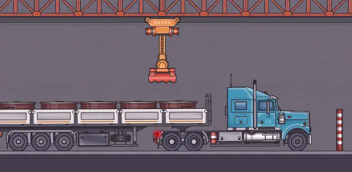 Trucker Ben - Truck Simulator — Android game banner