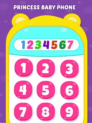 Princess Baby Phone Game screenshot 1