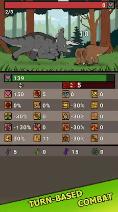 Dinosaurs Pal Battle screenshot 2