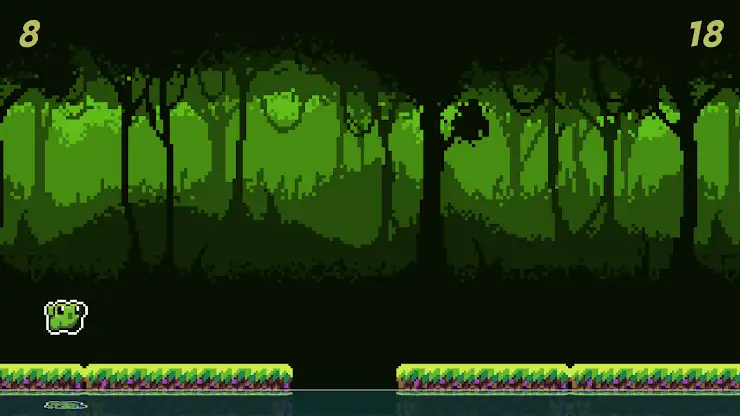 Flappy Frog screenshot 2