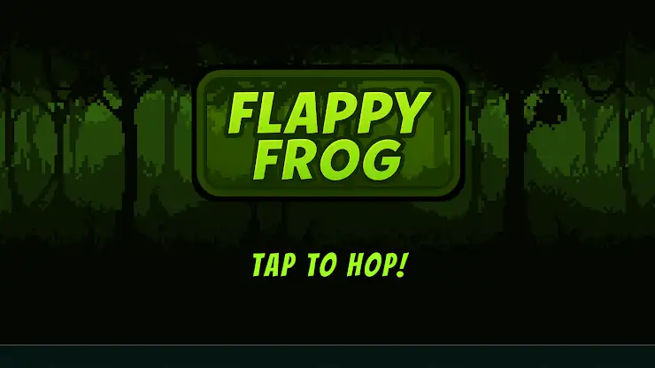 Flappy Frog screenshot 1