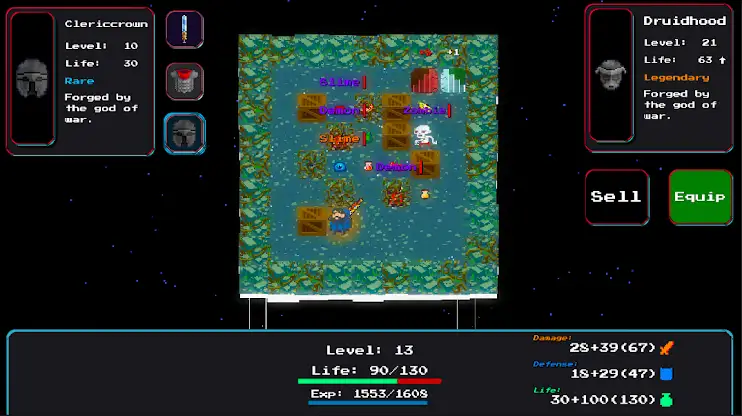 Monster Siege Tactics: RPG screenshot 8