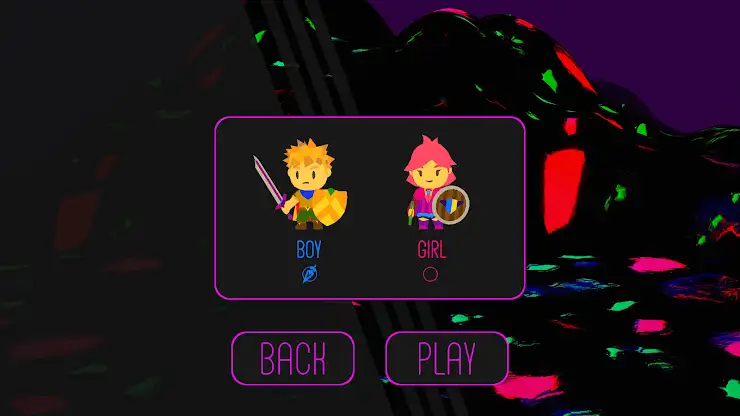 Neon Rogue: Idle Roguelike RPG screenshot 1