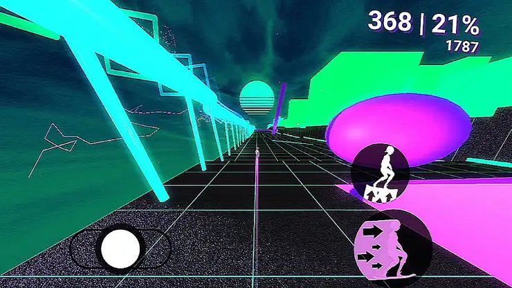 Neon Skate | Skateboard Retro screenshot 1
