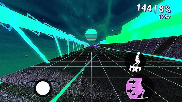Neon Skate | Skateboard Retro screenshot 3