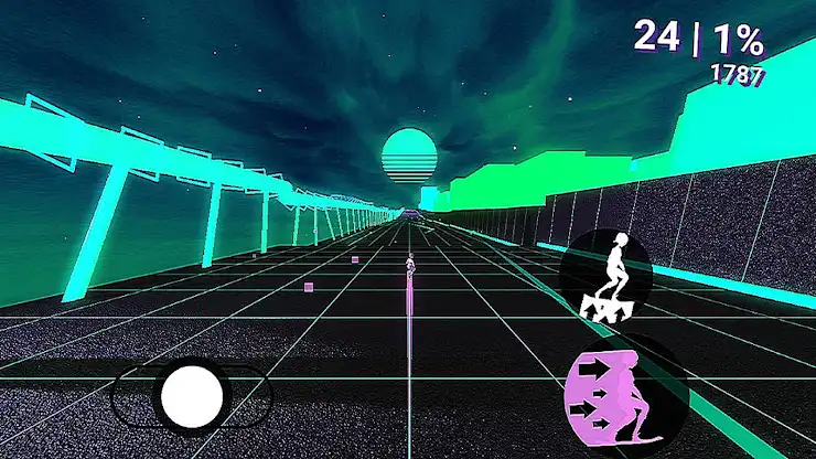 Neon Skate | Skateboard Retro screenshot 4