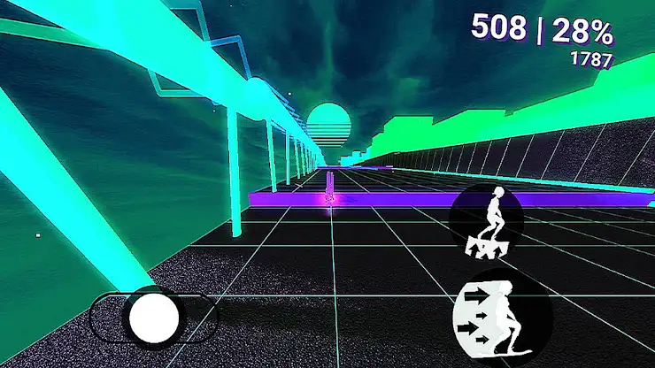 Neon Skate | Skateboard Retro screenshot 2