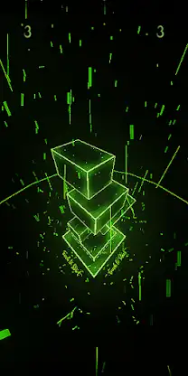 Neon Stack 3D - Stack blocks screenshot 4