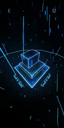 Neon Stack 3D - Stack blocks screenshot 1