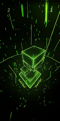 Neon Stack 3D - Stack blocks screenshot 7