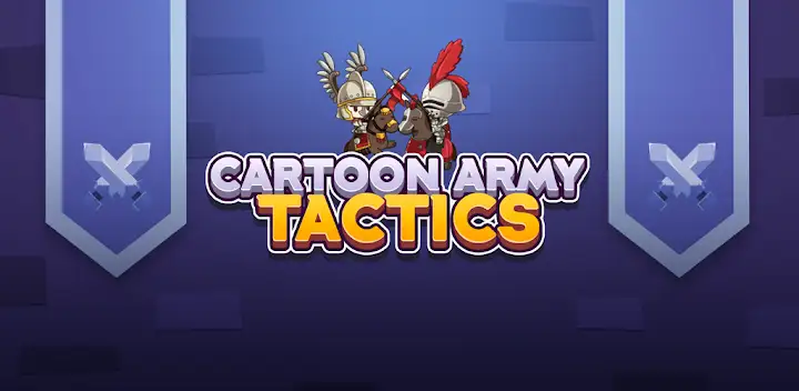 Cartoon Army Tactics — Android game banner