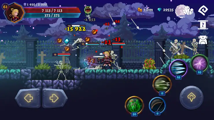 Darkrise - Pixel Action RPG screenshot 3