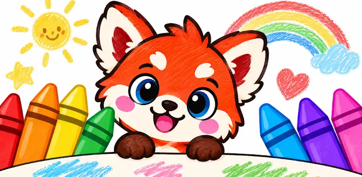Coloring Book for Kids — Android game banner