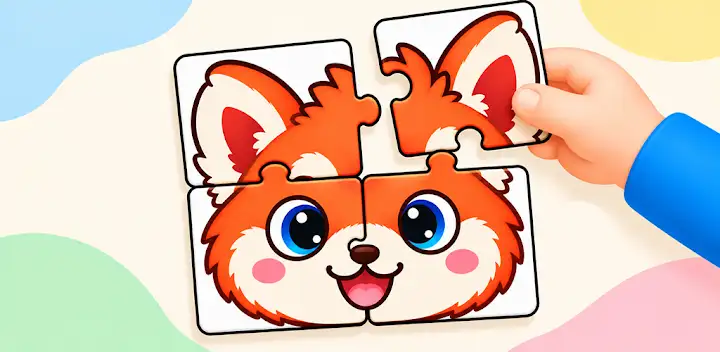 Puzzle for Toddlers — Android game banner