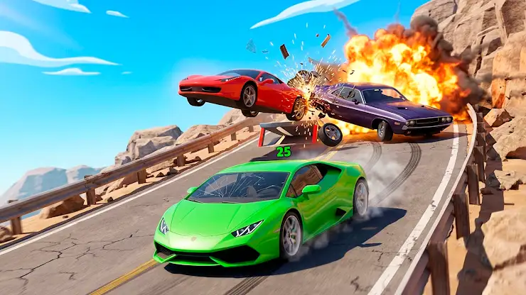 Beamb Car Crash Simulator screenshot 1
