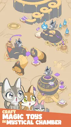 Idle Cat Empire: Tycoon Games screenshot 2