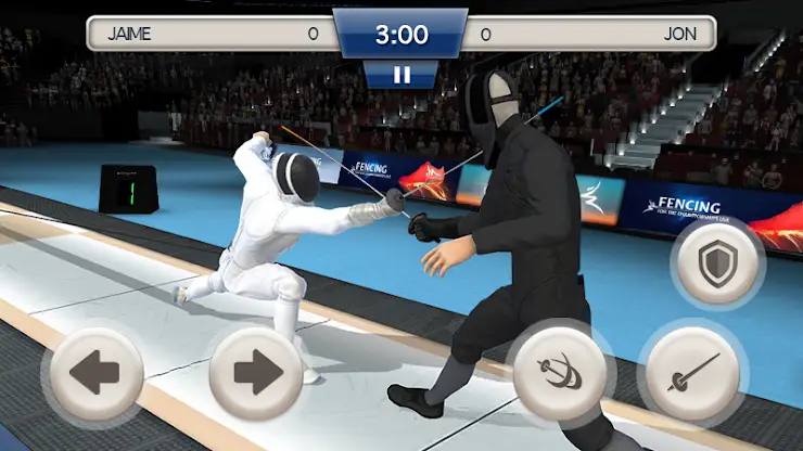 Fencing Swordplay 3D screenshot 2