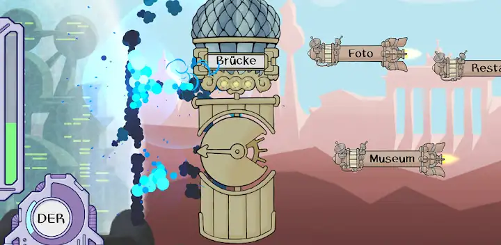 Der Die Das Rockets! — Android game banner