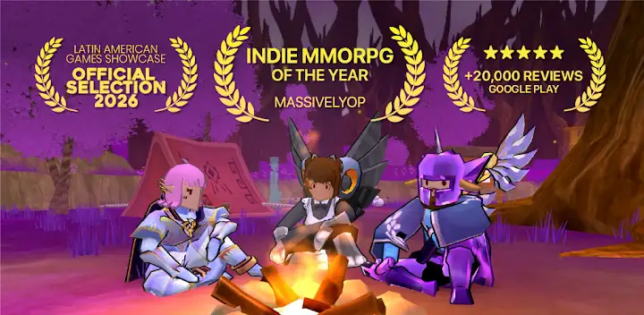Eterspire - Cozy MMORPG — Android game banner
