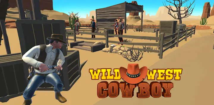 Wild West Cowboy Redemption — Android game banner