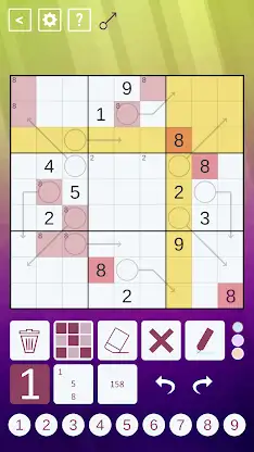 Arrow Sudoku screenshot 1