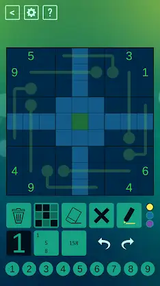 Thermo Sudoku screenshot 3
