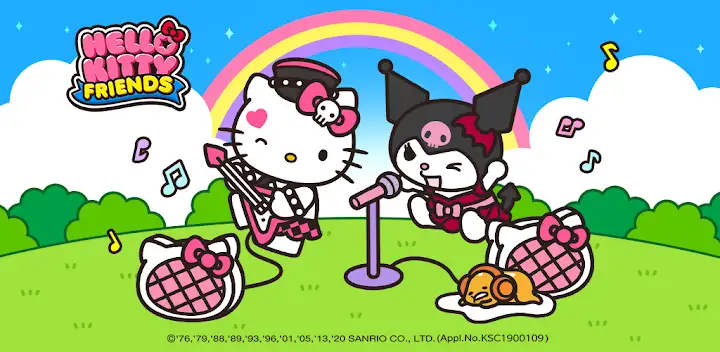 Hello Kitty Friends — Android game banner