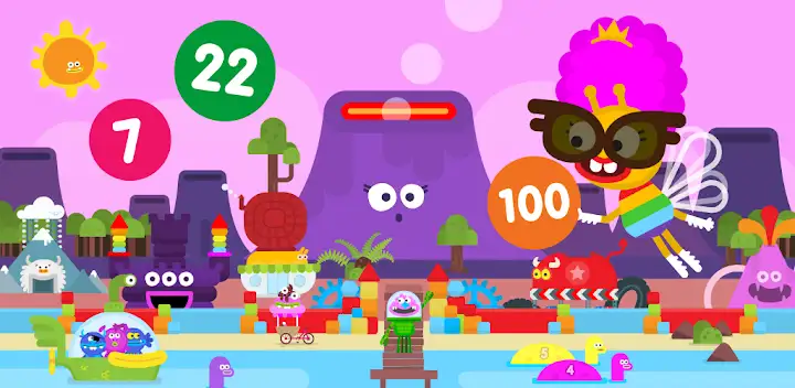 Math: Teach Monster Numbers — Android game banner