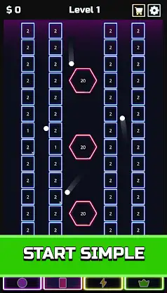Idle Brick Breaker screenshot 1