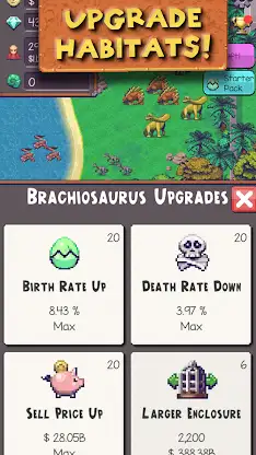 Idle Dino Zoo screenshot 5