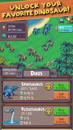 Idle Dino Zoo screenshot 6