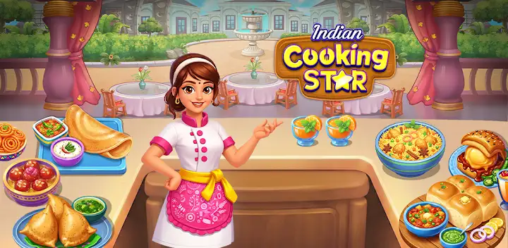 Indian Cooking Star: Chef Game — Android game banner