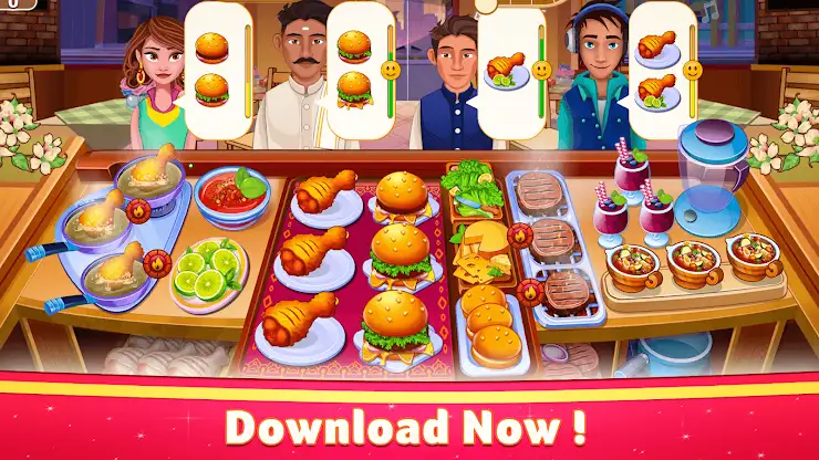 Indian Cooking Star: Chef Game screenshot 3