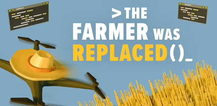 The Farmer Was Replaced — Android game banner