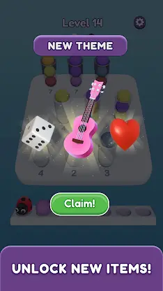 Crazy Tubes Match 3D screenshot 3