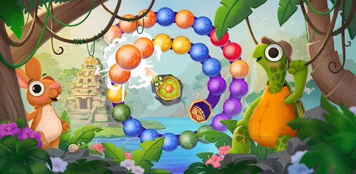 Marble Woka Woka: Jungle Blast — Android game banner