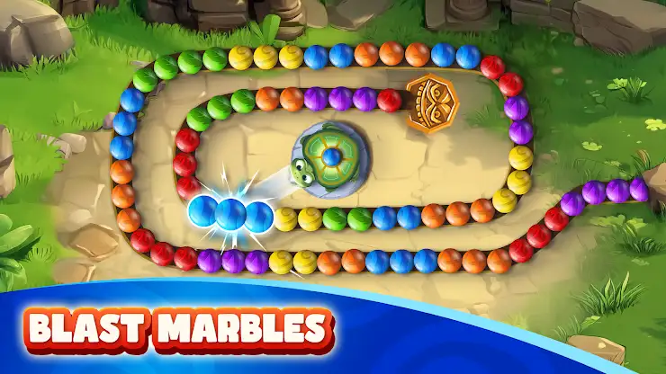 Marble Woka Woka: Jungle Blast screenshot 1