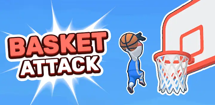 Basket Attack — Android game banner
