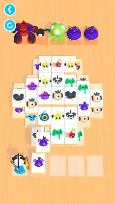 Monster Mahjong screenshot 3