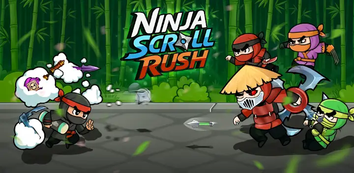 Ninja Scroll Rush — Android game banner