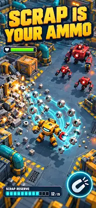 Scrap Magnet Raiders screenshot 1