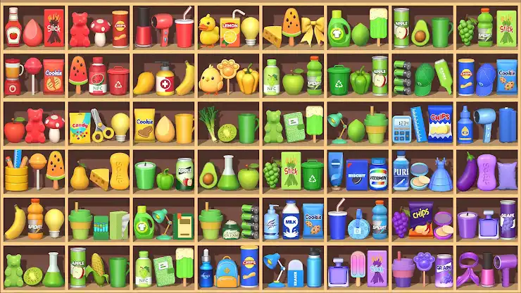 Goods Puzzle: 3D Sort Game screenshot 6