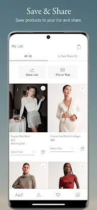 Abercrombie & Fitch screenshot 5