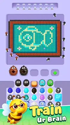 Pixel Honey: Color Cube Puzzle screenshot 5
