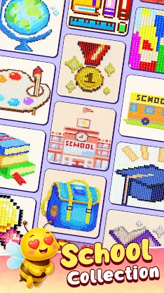 Pixel Honey: Color Cube Puzzle screenshot 1