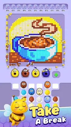 Pixel Honey: Color Cube Puzzle screenshot 6
