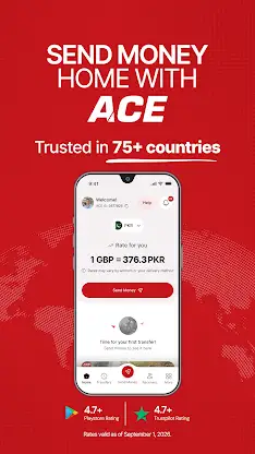 ACE Money Transfer Send Money screenshot 1