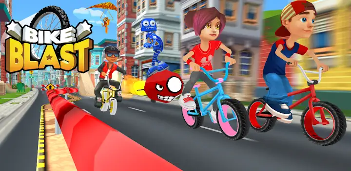 Bike Blast- Bike Race Rush — Android game banner